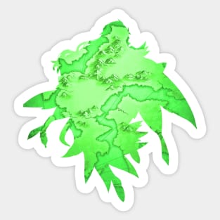 Resplendent Deirdre: Lady of the Forest Sticker